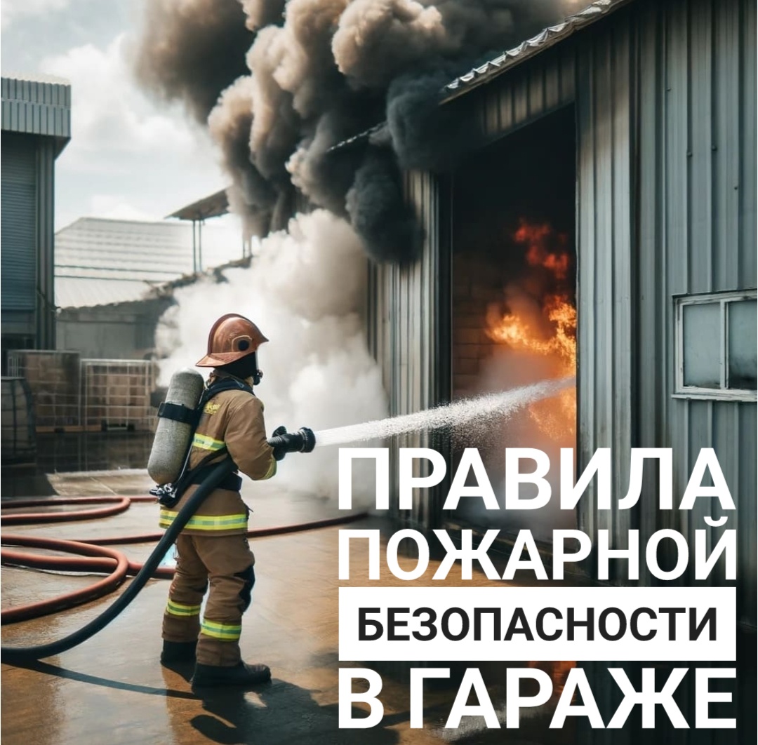 Правила пожарной безопасности в гараже