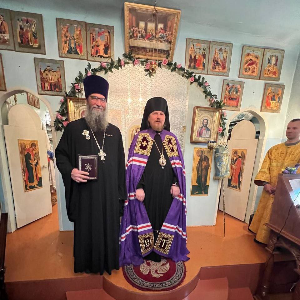 Настоятель Свято-Никольского храма протоиерей Сергий Шерфетдинов удостоен патриаршей награды