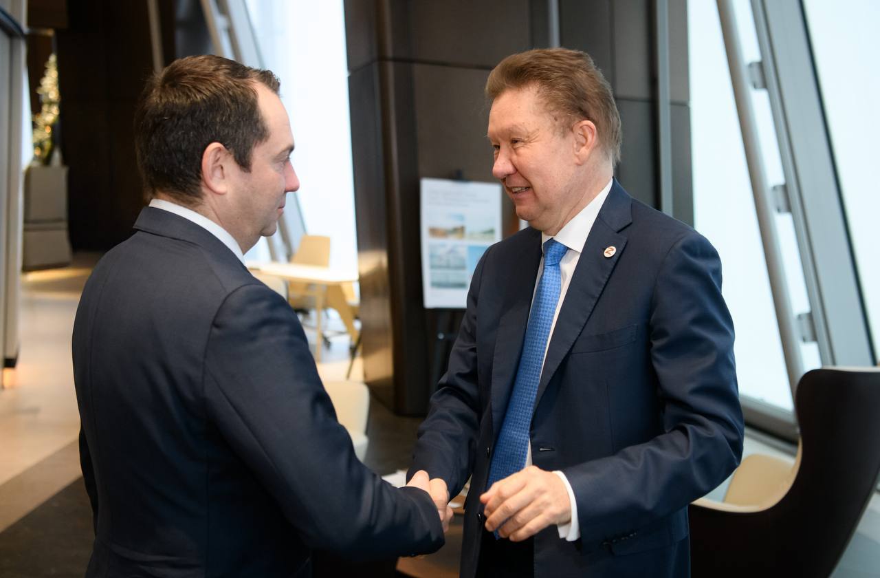 Губернатор Мурманской области Андрей Чибис и председатель правления ПАО «Газпром» Алексей Миллер обсудили ход работ по газификации региона