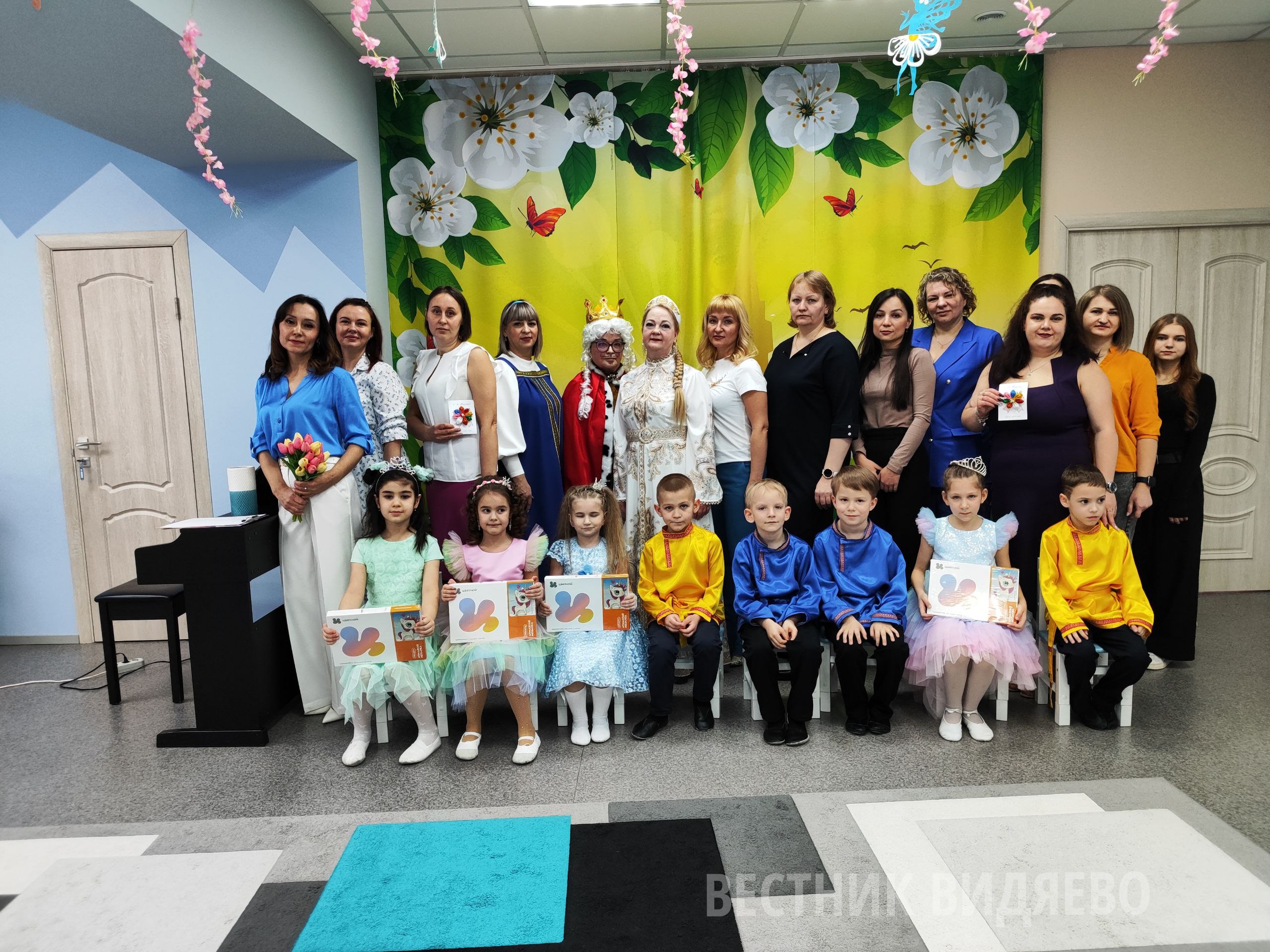 Дошкольники рассмешили царевну Несмеяну